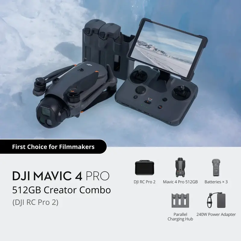 Dji Mavic 4 Pro Fly More Combo (With Dji Rc 2)/Creator Combo (With Dji Rc Pro 2) 2