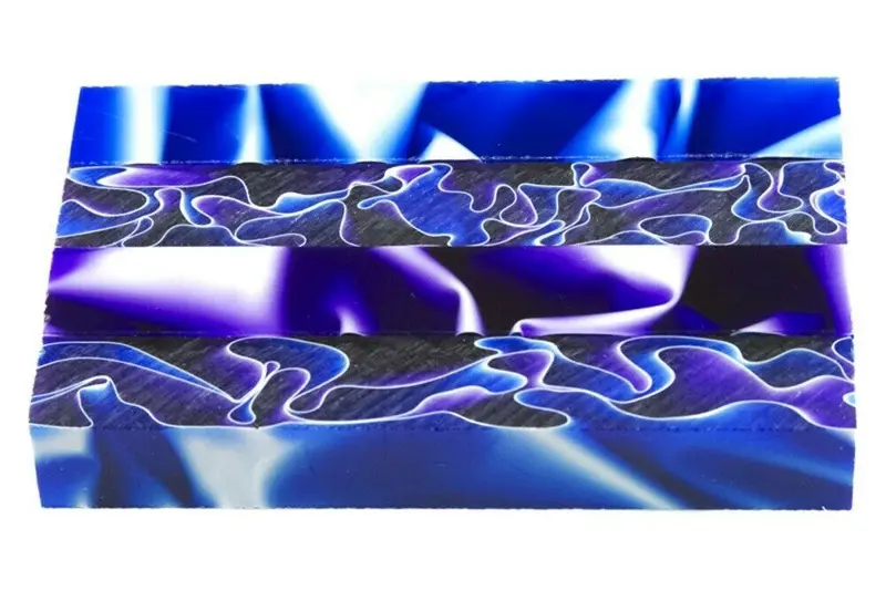 Freezing Water Acrylic Pen Blank 3/4"X3/4"X3" Btwpbm1273 1Pc Short 1