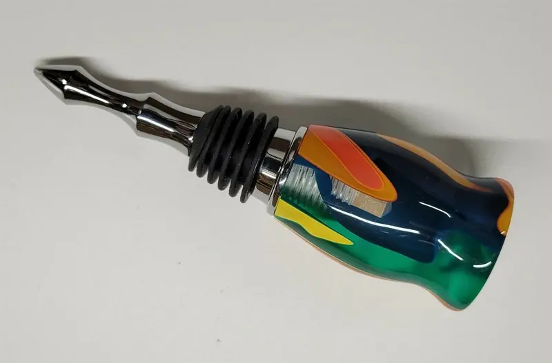 Funhouse Acrylic Bottle Stopper 5" 1