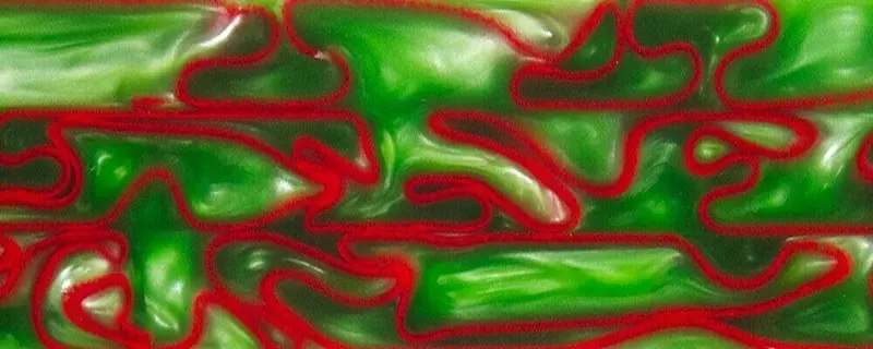 Holly Berry Btw61kss Acrylic (2 Pc) Knife Scaless 3/16" X 1 1/2" X 6" Holly Berry Btw61kss 1
