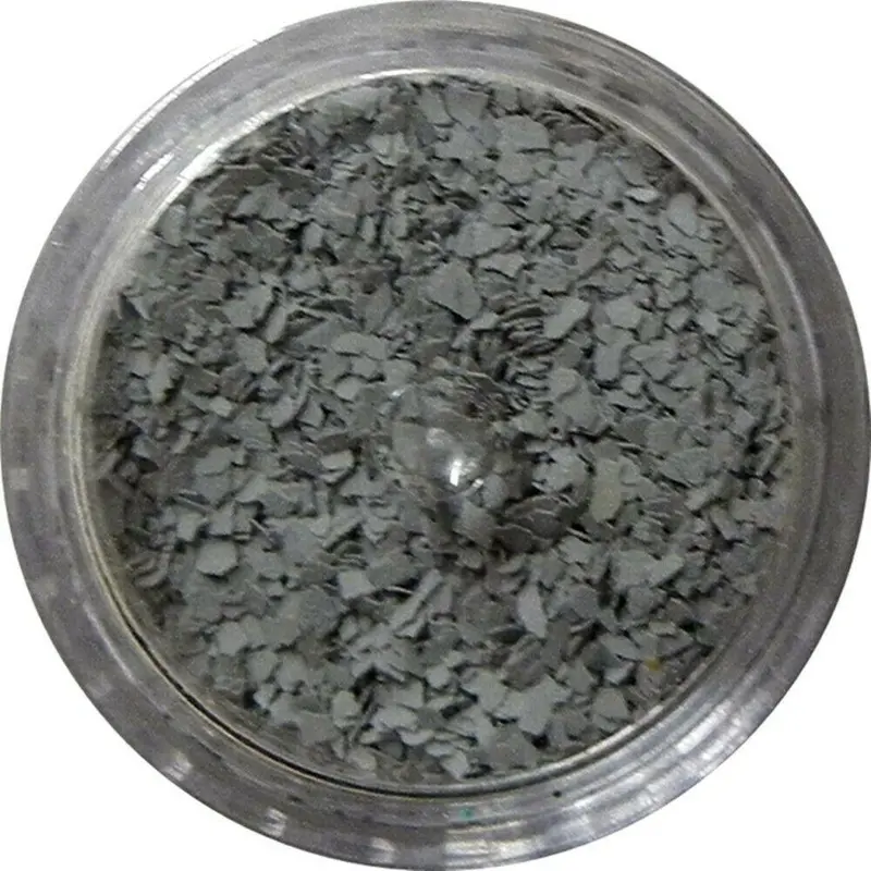 Inlace Inlay Stone Flakes  1Pc 3 Gram Jar Of  Grey Fox 1