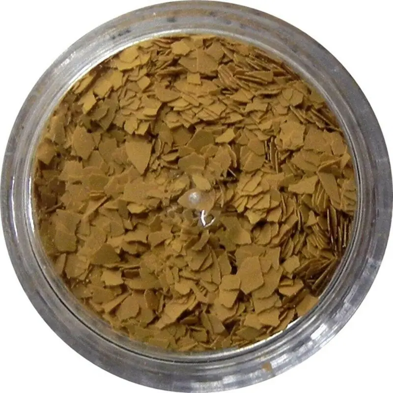 Inlace Inlay Stone Flakes  1Pc 3 Gram Jar Of  Mustard 1