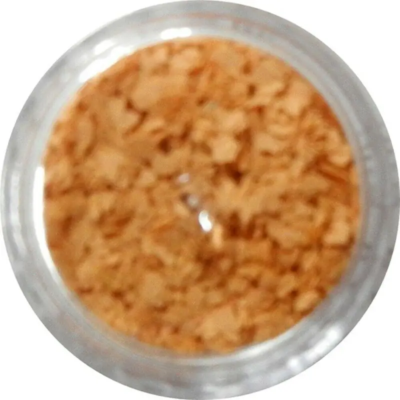 Inlace Inlay Stone Flakes  1Pc 3 Gram Jar Of  Orange Sherbert 1