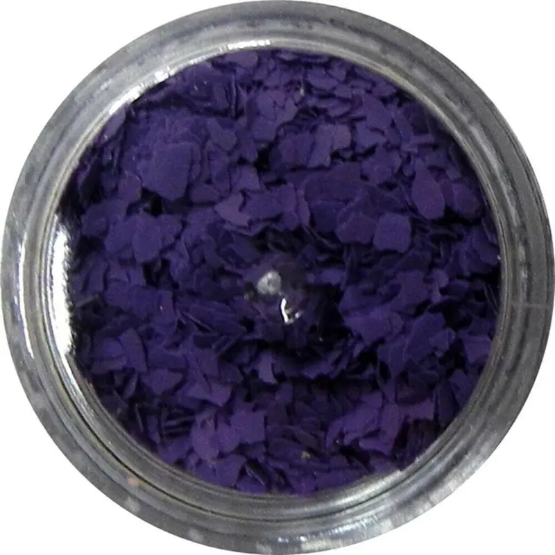 Inlace Inlay Stone Flakes  1Pc 3 Gram Jar Of  Purple Passion 1