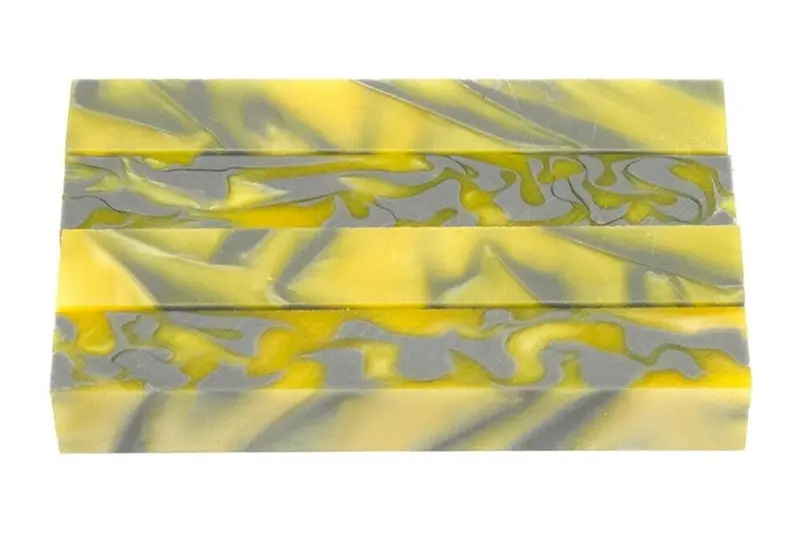 Iron Banana Acrylic Pen Blank 3/4"X3/4"X5" Btwpbm1006 (1 Pc) 1