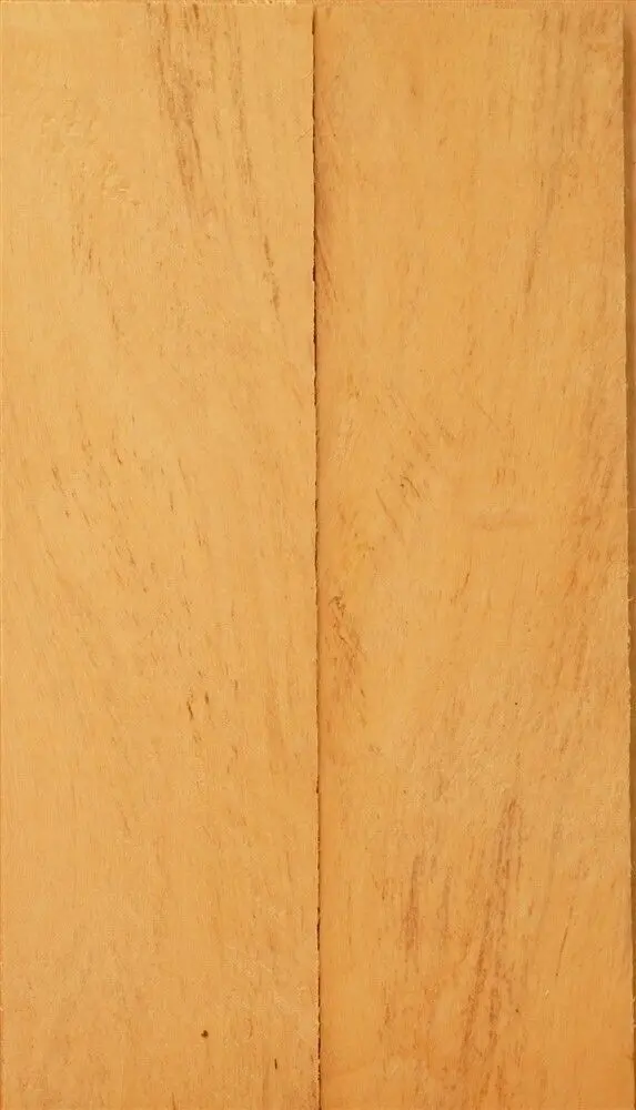 Katalox Spalted Sapwood (2 Pc) Knife/Razor Scale  1/4"X1 1/2"X6"    Ap4 1