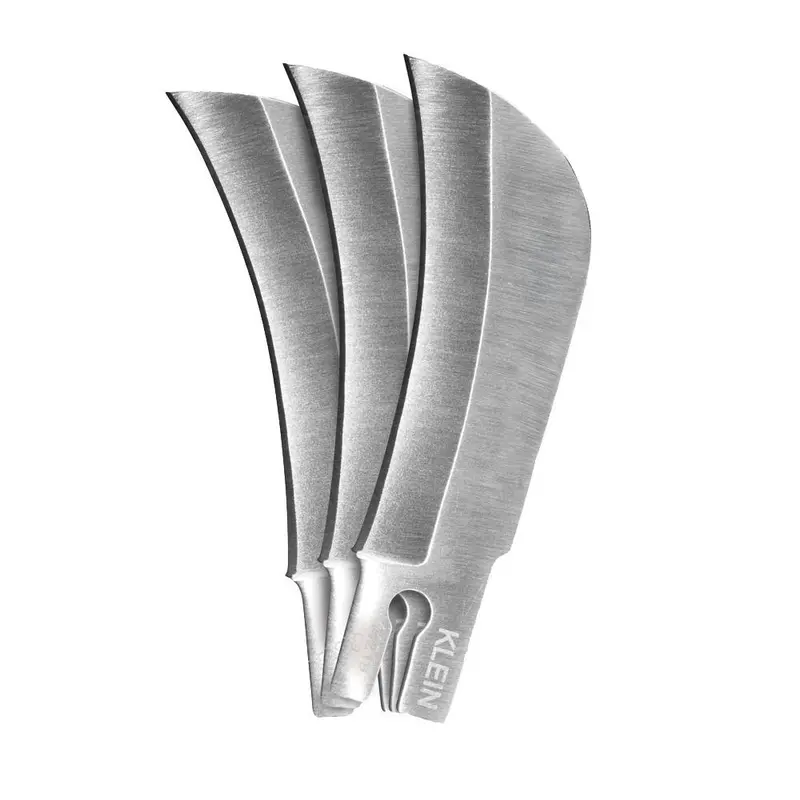 Klein Tools Cable Skinning Utility Knife Replacement Blades - 3-Pack 1