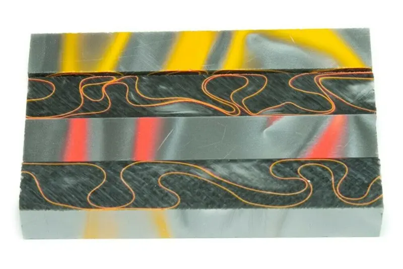 Lava Acrylic Pen Blank 3/4"X3/4"X3" Btwpbm1308 1Pc Short 1
