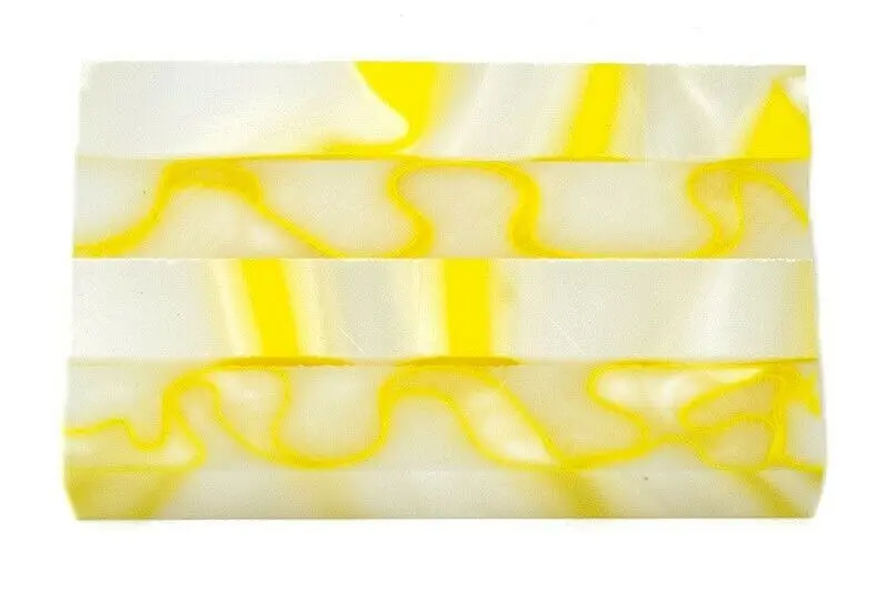 Lemon Peel Acrylic Pen Blank 3/4"X3/4"X3" Btwpbm1146short3 (1 Pc) 1