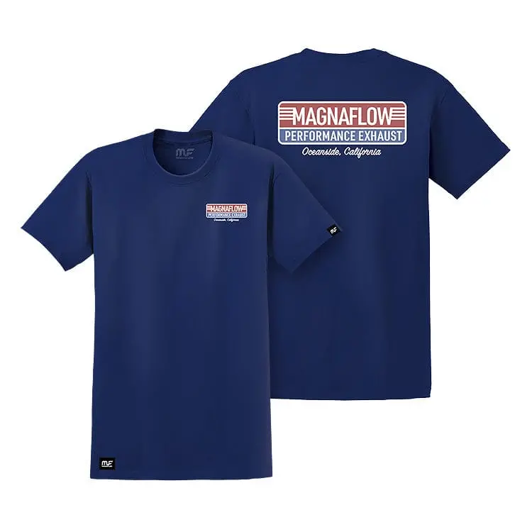 Magnaflow Performance Exhaust® T-Shirt – Liberty Blue 1