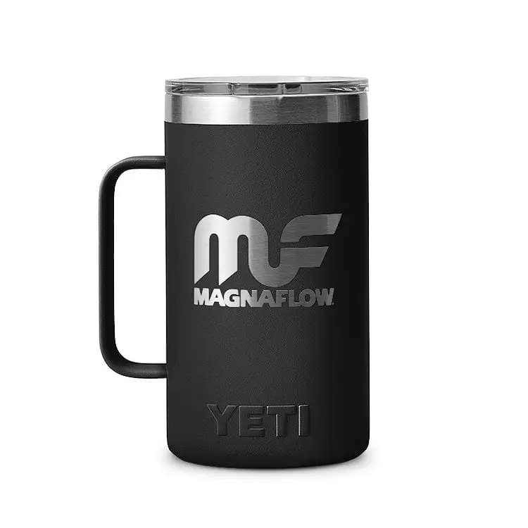 Magnaflow X Yeti Rambler® 24 Oz Insulated Mug (Black) 1