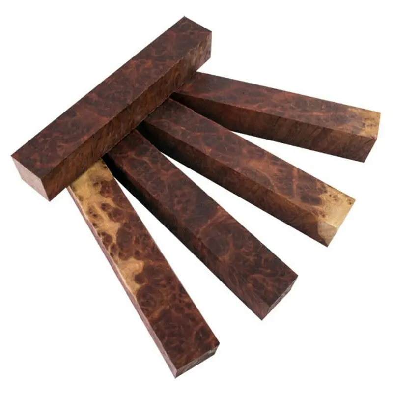 Mallee Red Exhibition Burl (1 Pc) Pen Blank 3/4"Sq X 5" 1