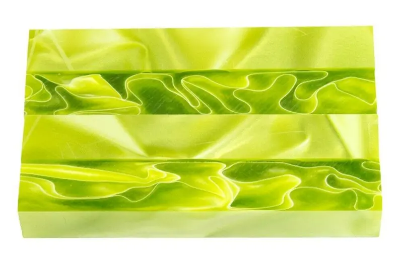 Margarita Swirl Acrylic Pen Blank 3/4"X3/4"X3" Btwpbm1321 1Pc Short 1