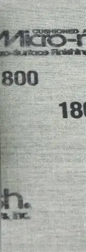 Micro-Mesh Regular Finishing Sheet 1 Pc 1 1/2" X 6" 1800 Grit Sheet 1