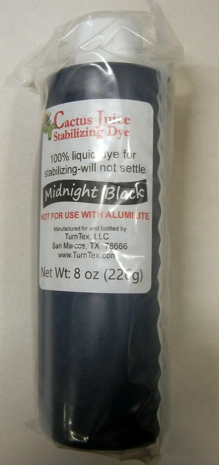 Midnight Black Cactus Juice Stabilizing Dye 8 Oz Net Weight By Turntex Woodworks 1