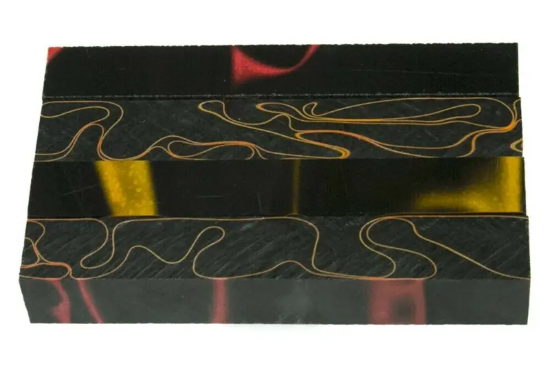 Neon Nights Acrylic Pen Blank 3/4"X3/4"X3" Btwpbm1332 1Pc Short 1