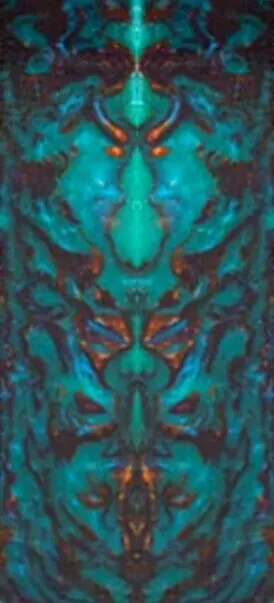 Patina Passion Acrylester #133 (2 Pc) Mini Knife Scaless 3/16" X 3/4" X 5" 1