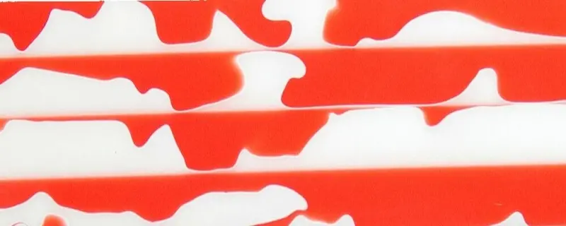 Peppermint Swirl Btw84ksl Acrylic (1 Pc) Knife Scale 3/8" X 1 1/2" X 6" 1