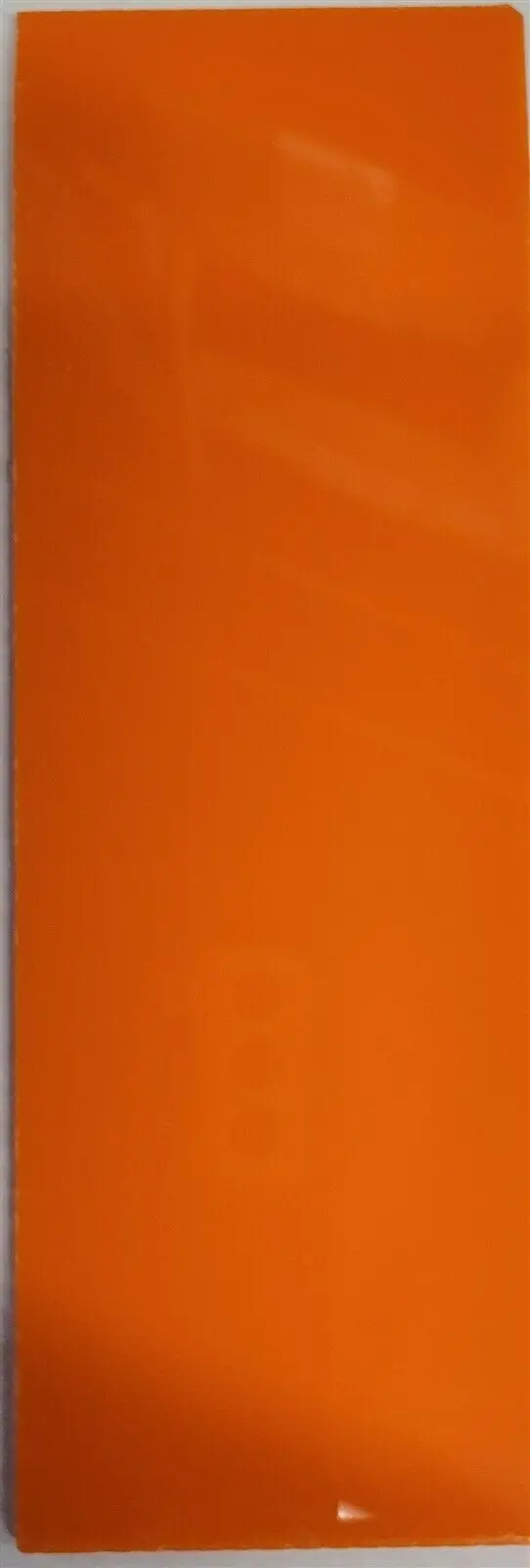 Plastic Orange (1 Pc) Spacer 1/16X1 1/2X6 1