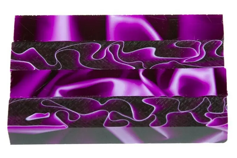 Plum Water Acrylic Pen Blank 3/4"X3/4"X3" Btwpbm1352 1Pc Short 1