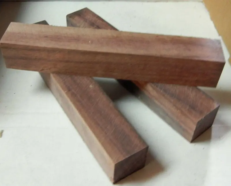 Purpleheart (1 Pc) Pen/Reel/Razor Blank 1"Sq X 6" - 8229 1