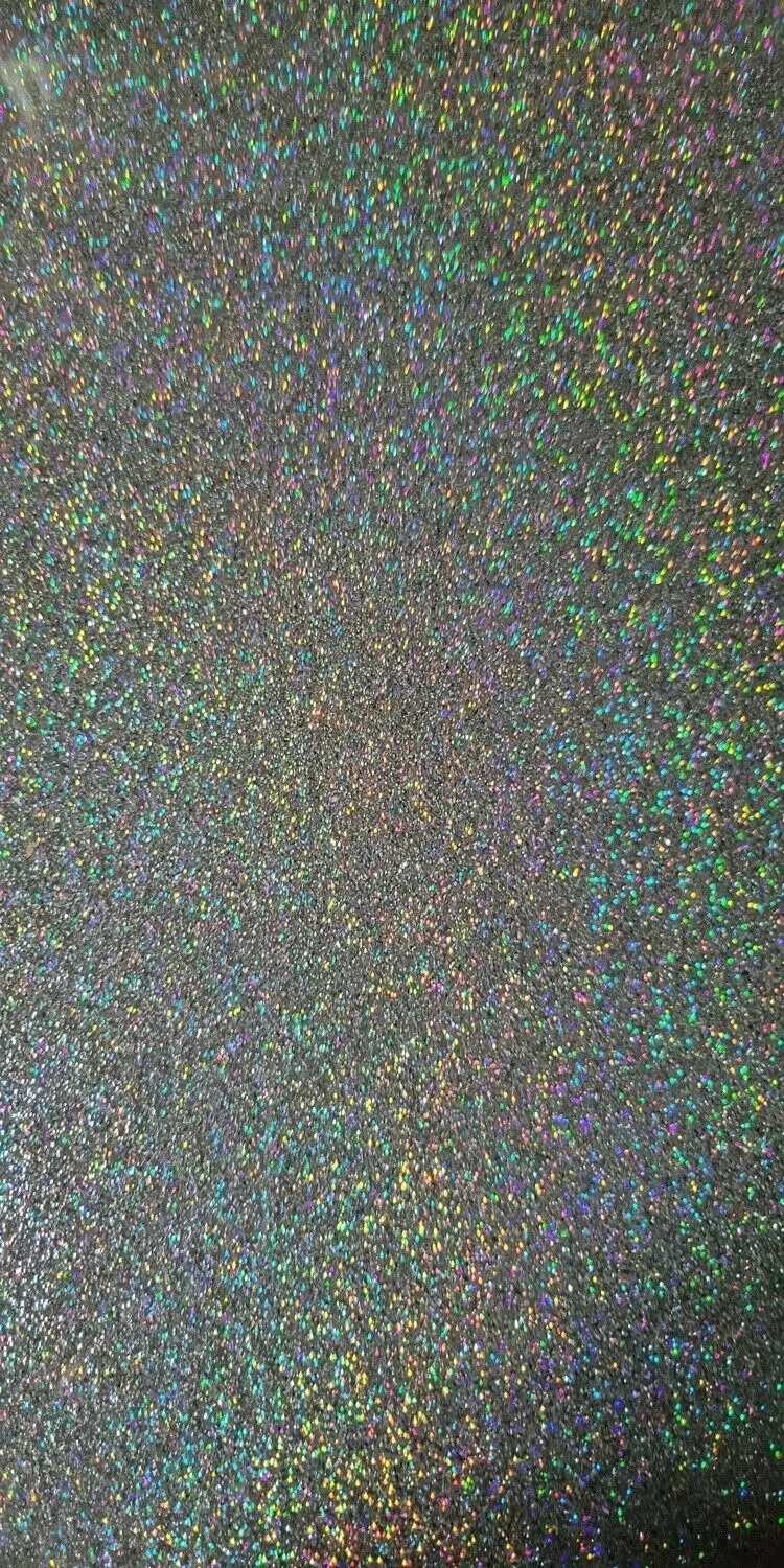Rainbow Glitter Acrylic (1Pc) Razor Scale 3Mmx2 1/4"X6" Jewelry Crafts 1
