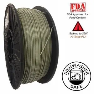 Raptor Series Pla - High Performance 3D Filament - Non-Khaki, Khaki  -   1.75Mm  -  1Kg 1