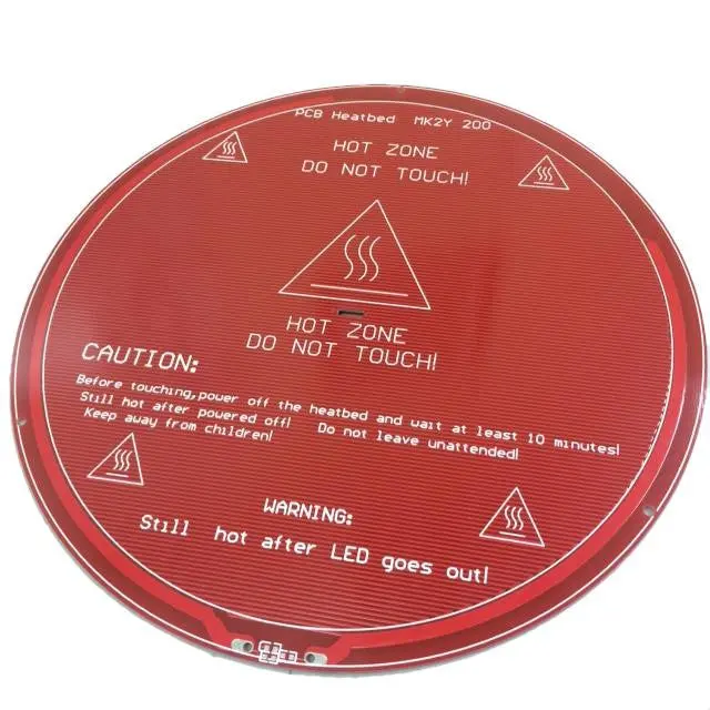 Round Heated Build Plate (Mini Kossel) 1
