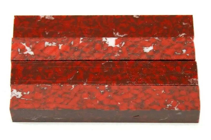 Rusty Snow Pebble Acrylic Pen Blank 3/4"X3/4"X3" Btwpbm1384 1Pc Short 1