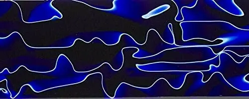 Sapphire Water Btw106ksl Acrylic (1 Pc) Knife Scales 3/8" X 1 1/2" X 5" 1
