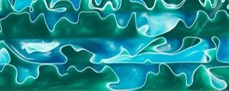 Sea Foam Btw107ksl Acrylic (2 Pc) Knife Scales 3/8" X 1 1/2" X 5" 1