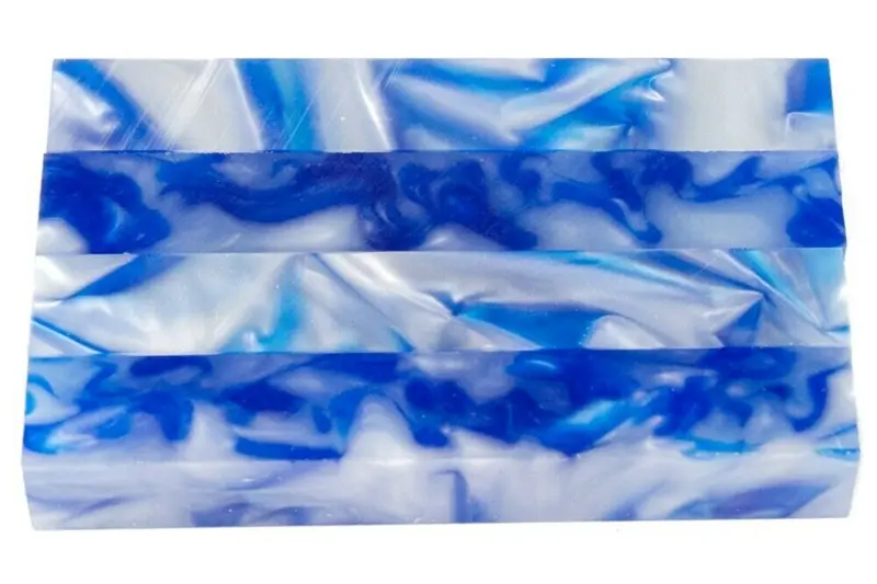 Storm Acrylic Pen Blank 3/4"X3/4"X3" Btwpbm1404 1Pc Short 1