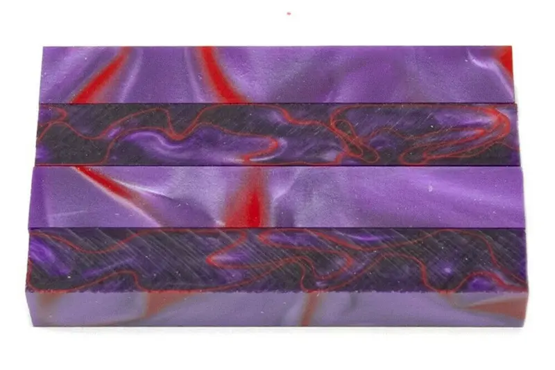 Sunset Rust Acrylic Pen Blank 3/4"X3/4"X3" Btwpbm1410 1Pc Short 1
