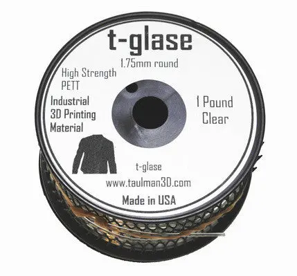T-Glase  (Petg) 3D Printer Filament - Clear - 1.75Mm / 1Lb 1