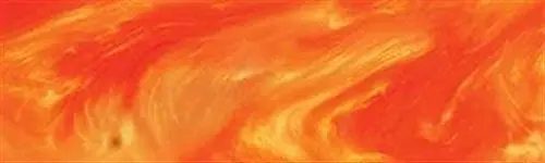 Tangerine & Gold Acrylester #62 5/8" X 5/8" X 5" Pen Blank (1 Pc) 1