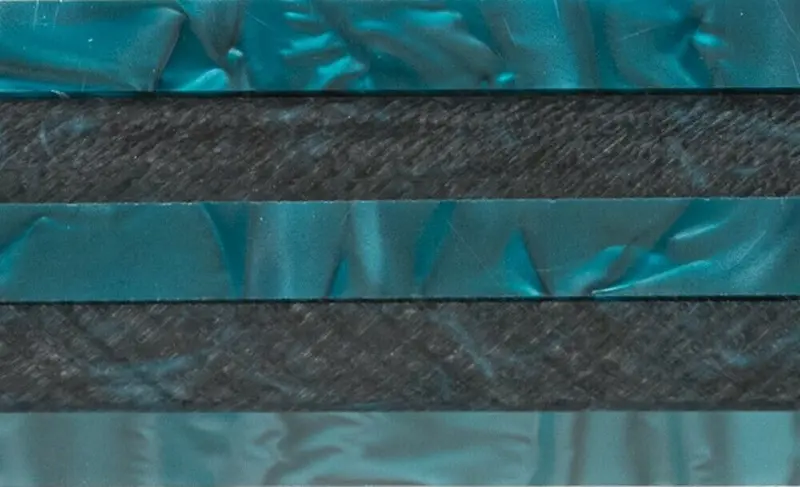 Teal Tango Acrylic Pen Blank 3/4"X3/4"X5" Btwpbm1442 (1 Pc) 1