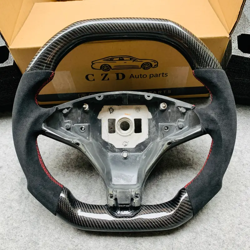 Tesla Model S Racing Car Steering Wheel With Real Carbon Fiber From Czd 1