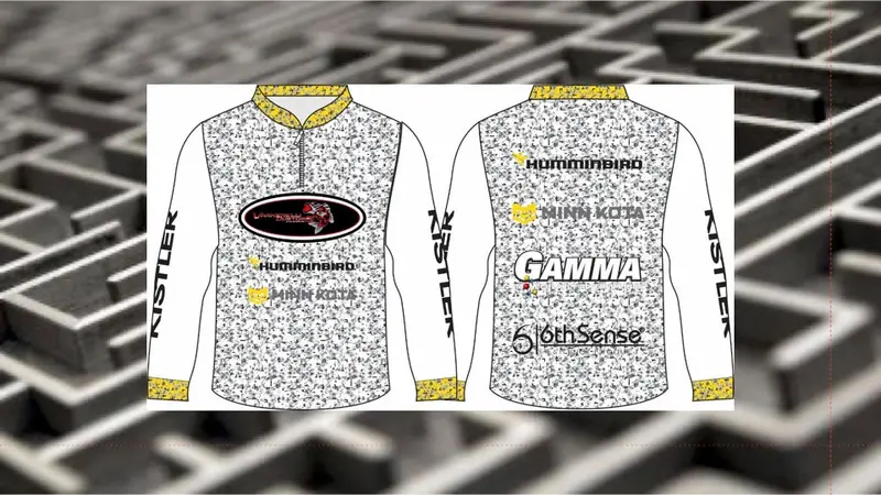 Vc Humminbird / Minn Kota Tournament Jersey 1