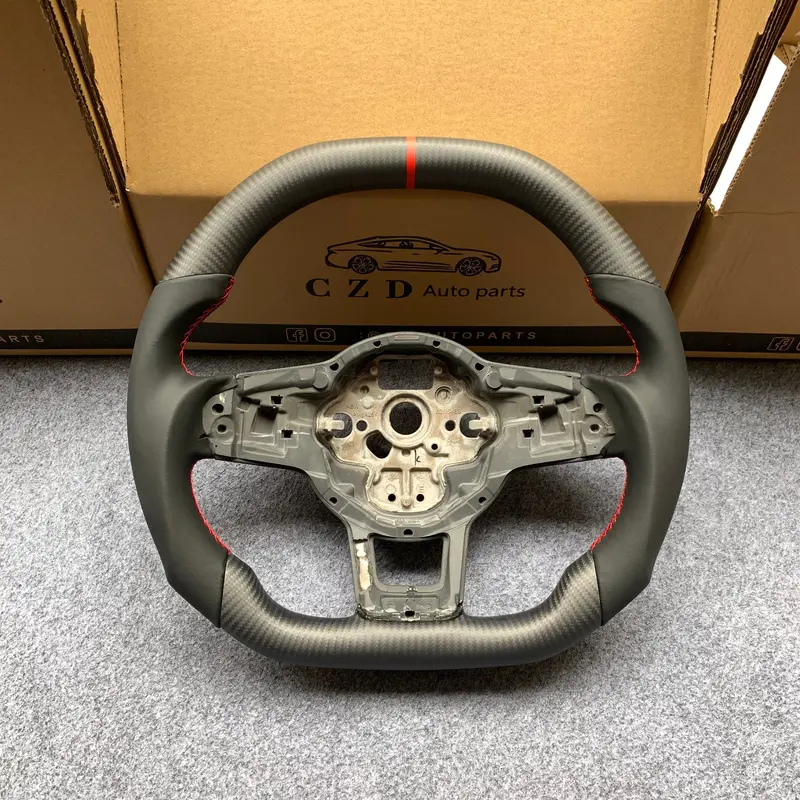 Volkswagen Mk7 Gti 2015 2016 2017 2018 2019 Carbon Fiber Steering Wheel From Czd Auto Parts 1