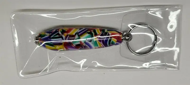 Waving Flags Acrylic Key Chain 1