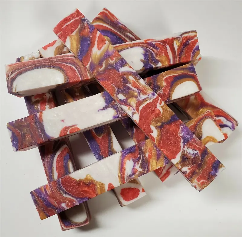Wild Thing One Acrylester (1 Pc) Pen/Razor Blank 3/4"Sq X 5" - (2) 1