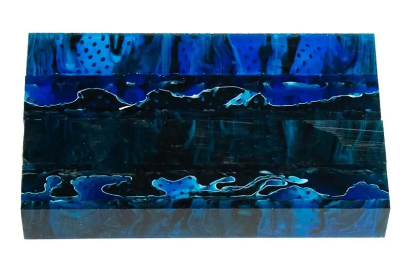 X Arctic Deep Acrylic Pen Blank 3/4"X3/4"X5" Btwpbm1201 1Pc 1