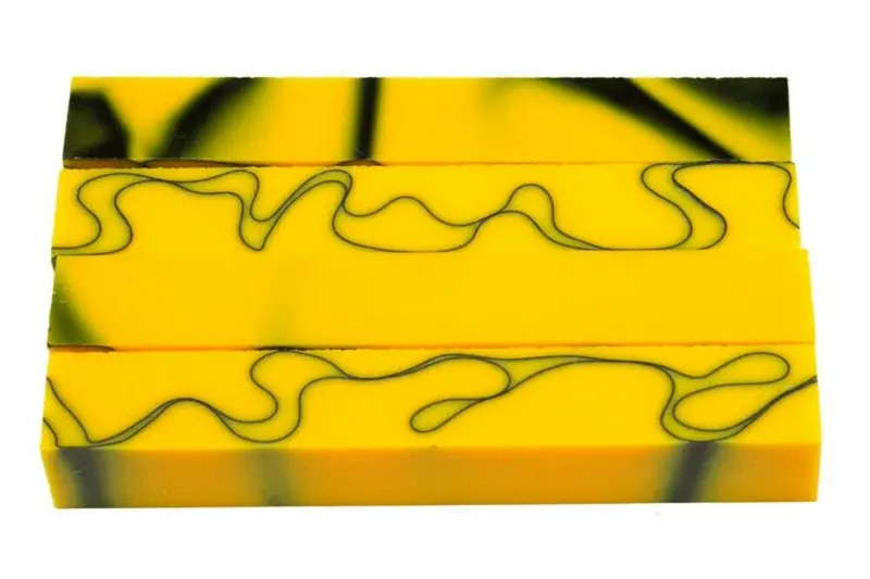 X Baby Chick Acrylic Pen Blank 3/4"X3/4"X5" Btwpbm1203 1Pc 1