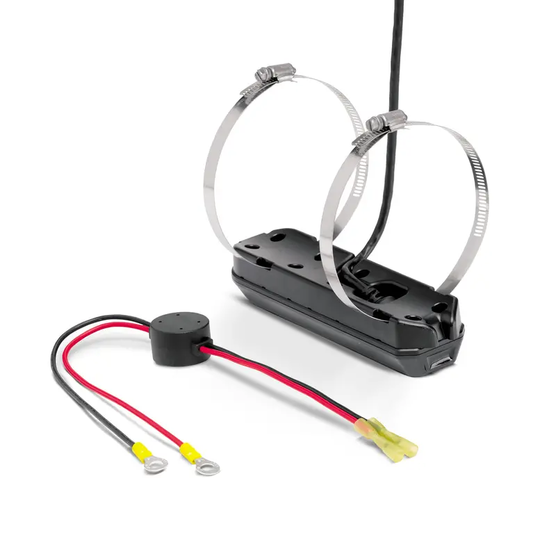Xtm 9 Hw Msi T - Helix Mega Si+, Di+, Dual Spectrum Chirp W/ Temp, Trolling Motor Transducer 1