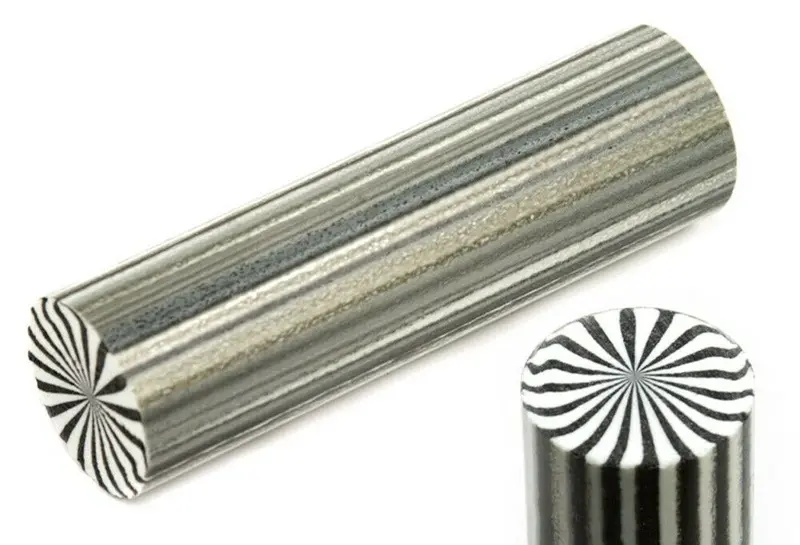 Zebra Poly Btw135bs Acrylic (1 Pc) Round Bottle Stop 1 1/2"Sq X 2" 1