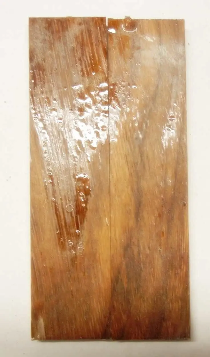 Zebrawood Stabilized (2 Pc) Knife Scales 1/4" X 1 1/2" X 6" - 2464 1