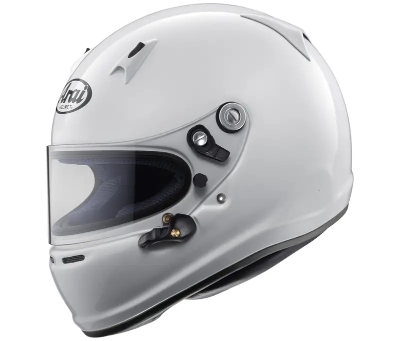 Arai Sk-6 Full-Face Motorcycle Helmet – White, Medium Size, K-2020 Model 1