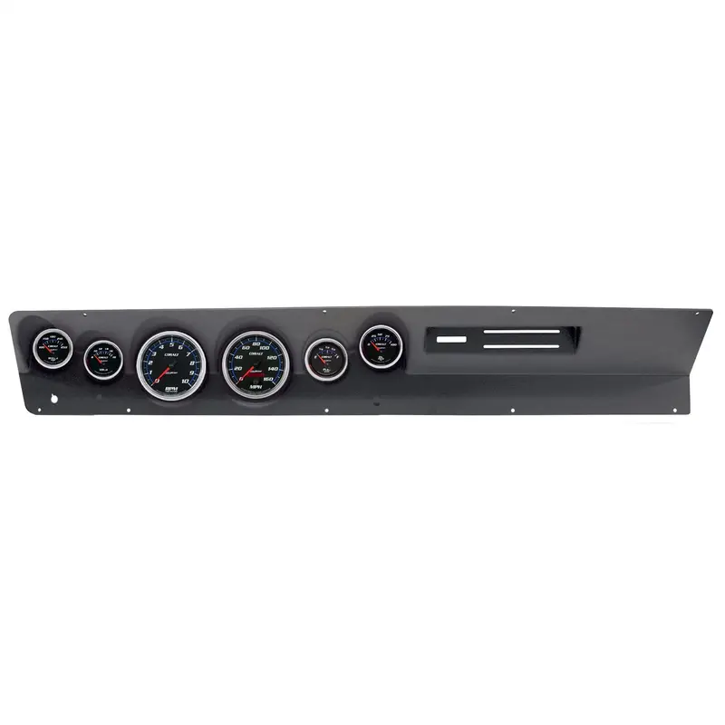 Autometer 2120-05 Direct-Fit Dash Mount Kit For Dodge Dart (1967–1969) & Chevrolet Cobalt – Fits Six Gauges 1