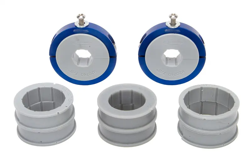 Daystar Ku71109Rb Universal Roll Bar Mounting System – Blue Anodized Accessory Mount 1