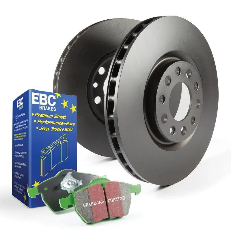 Ebc Brakes S11Kf1406 Greenstuff 2000 Performance Brake Pad And Rotor Kit 1